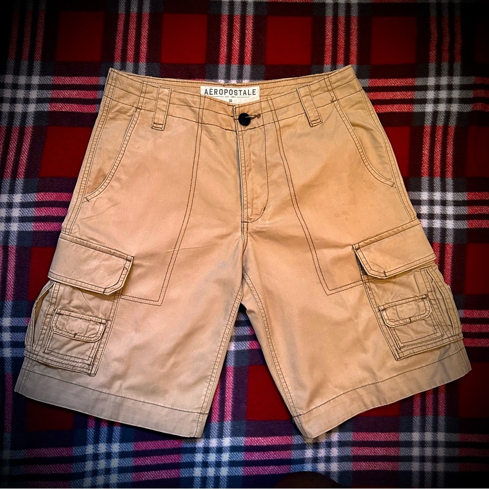 (128) AÉROPOSTALE A87 Men’s Cargo Shorts